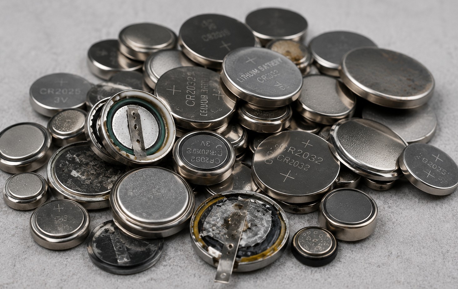 Knopfzellen Batterierecycling